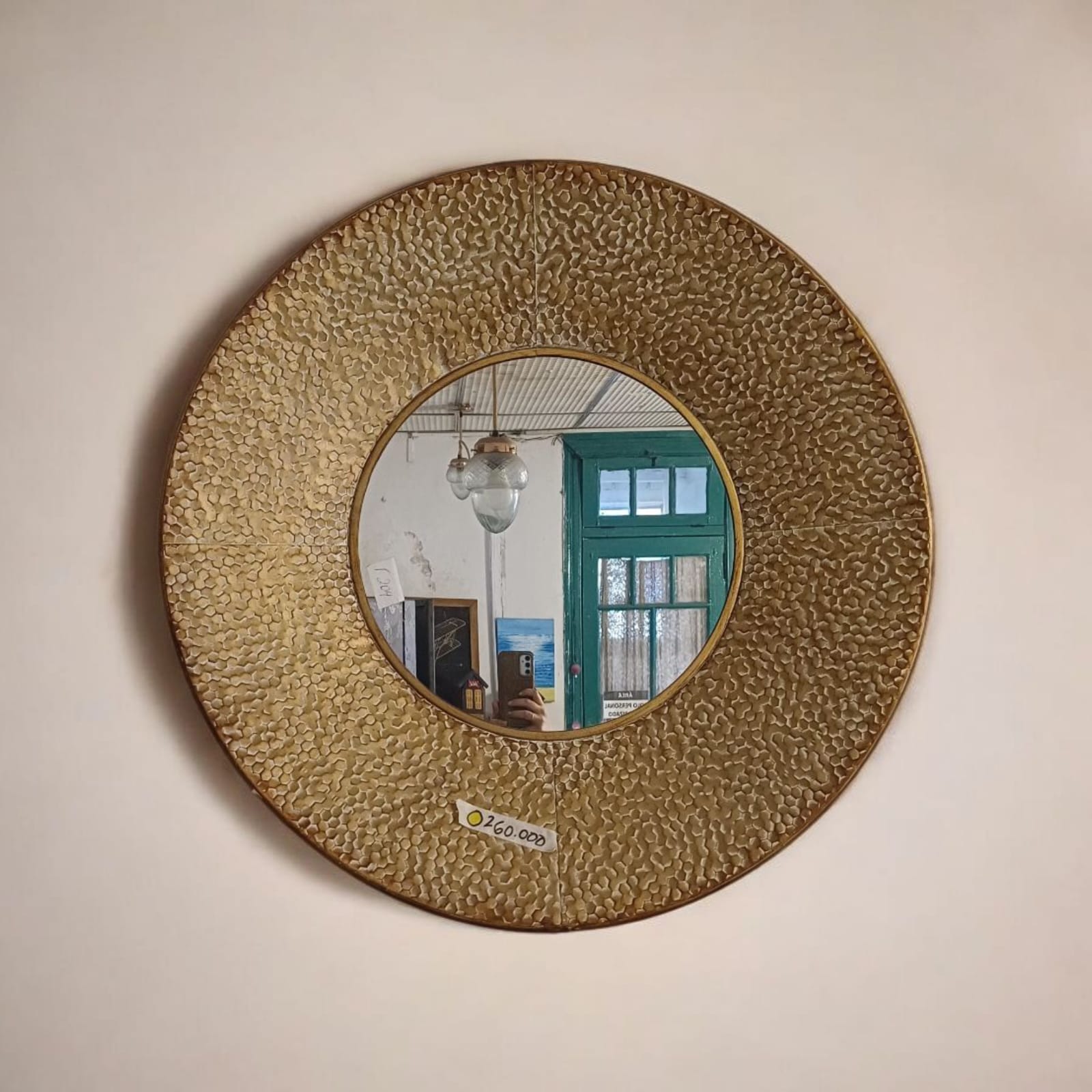 ESPEJO REDONDO PANAL CONCAVO 