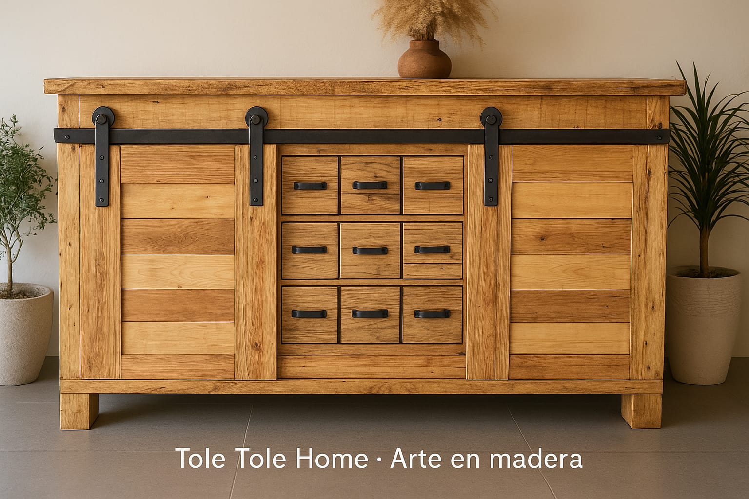 ARRIME 2 PUERTAS GRANERO 9 CAJONES 