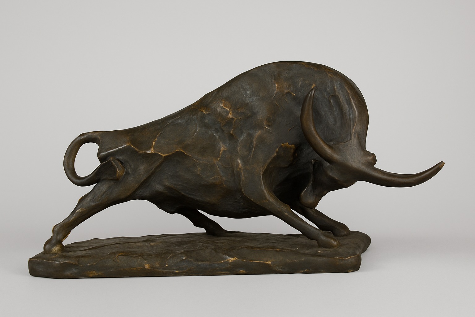 FIGURA TORO DE RESINA 37X19 CM