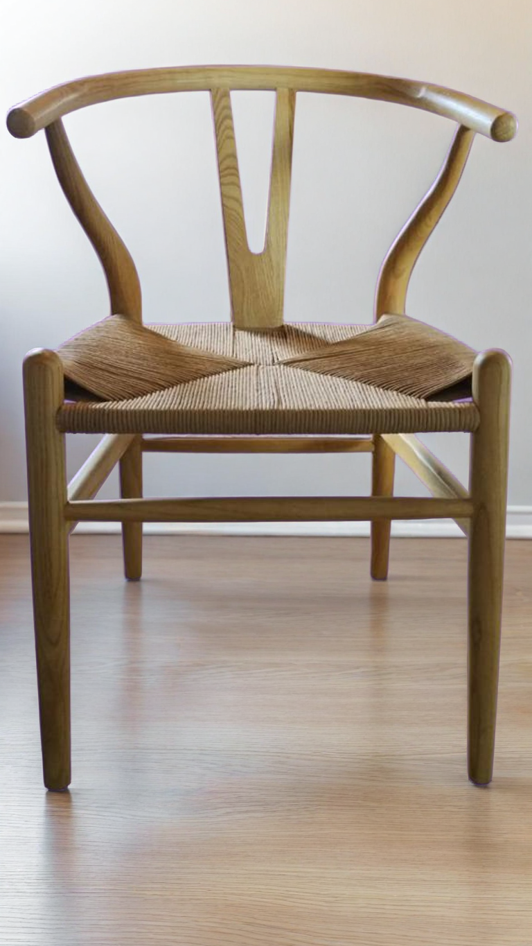 SILLA WISHBONE NATURAL