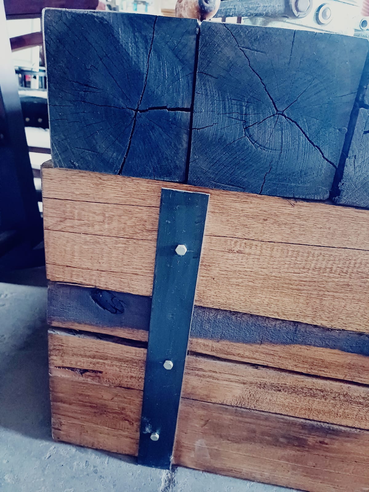 MESA TORO RATONA MADERA/HIER C/REMACHES