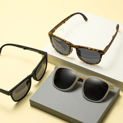 Classic Beige Wayfarer Sunglasses