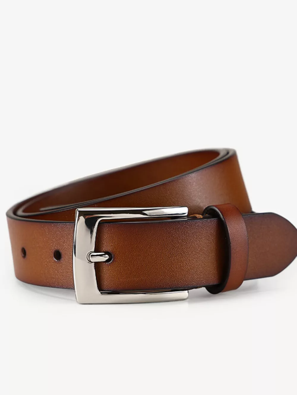 Classic Black Leather Belt