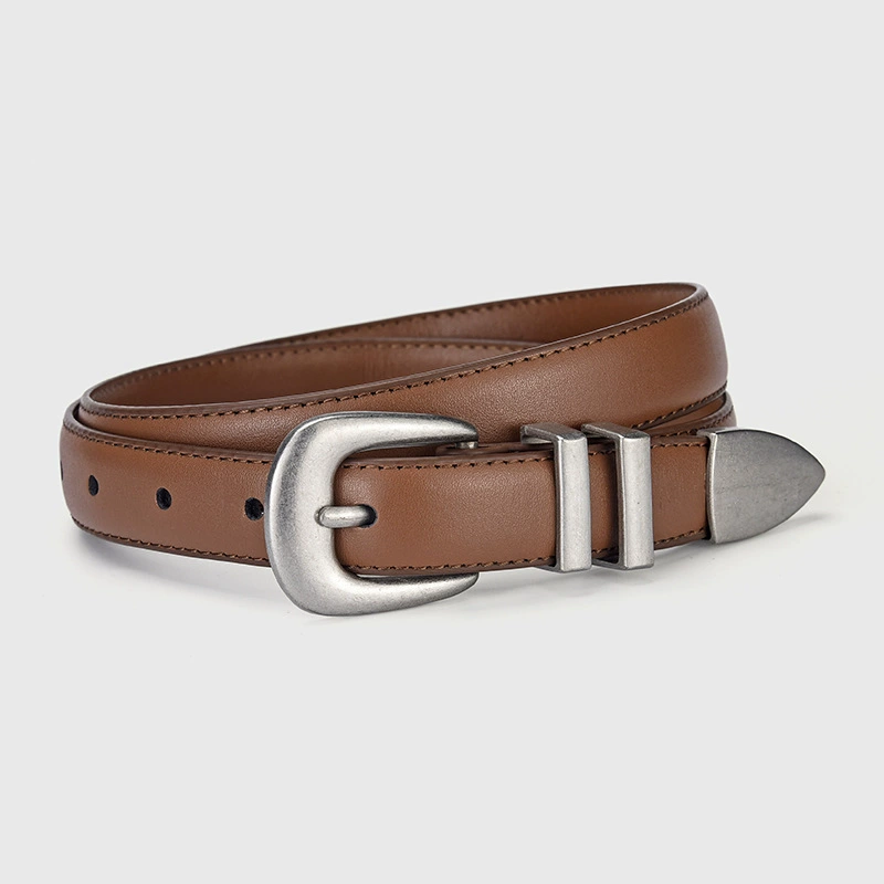 Classic Black Leather Belt