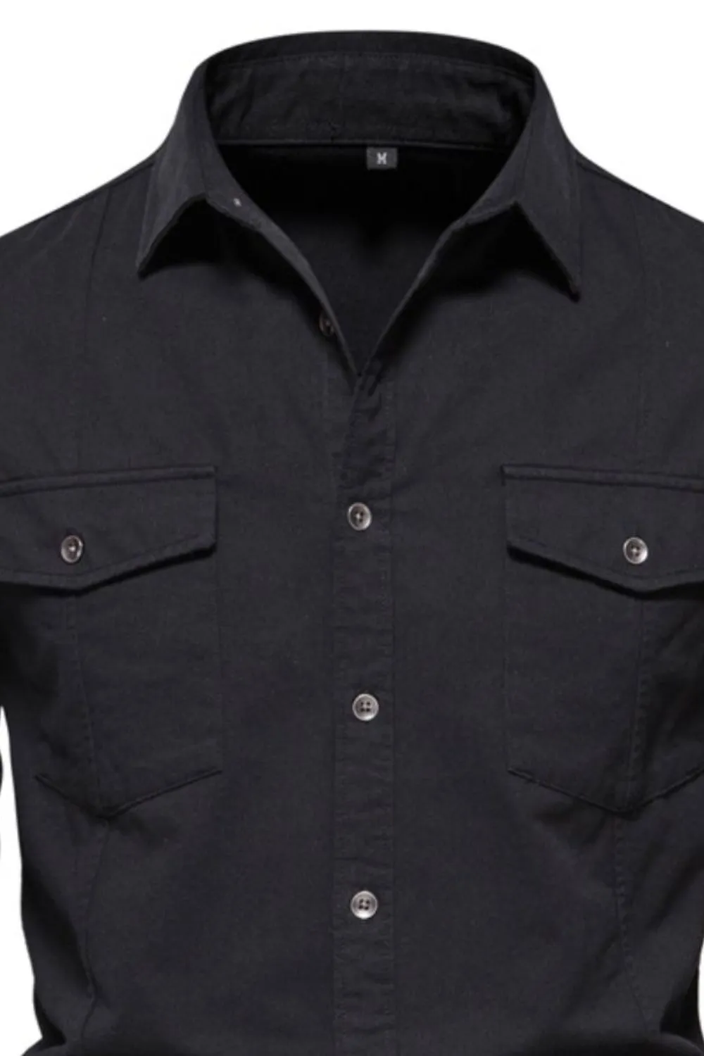 Men's Button Down Collared Neck Shirt