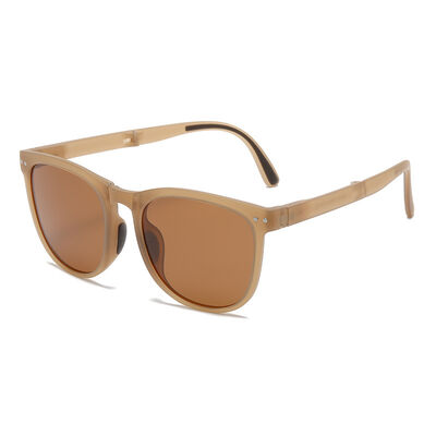 Classic Beige Wayfarer Sunglasses