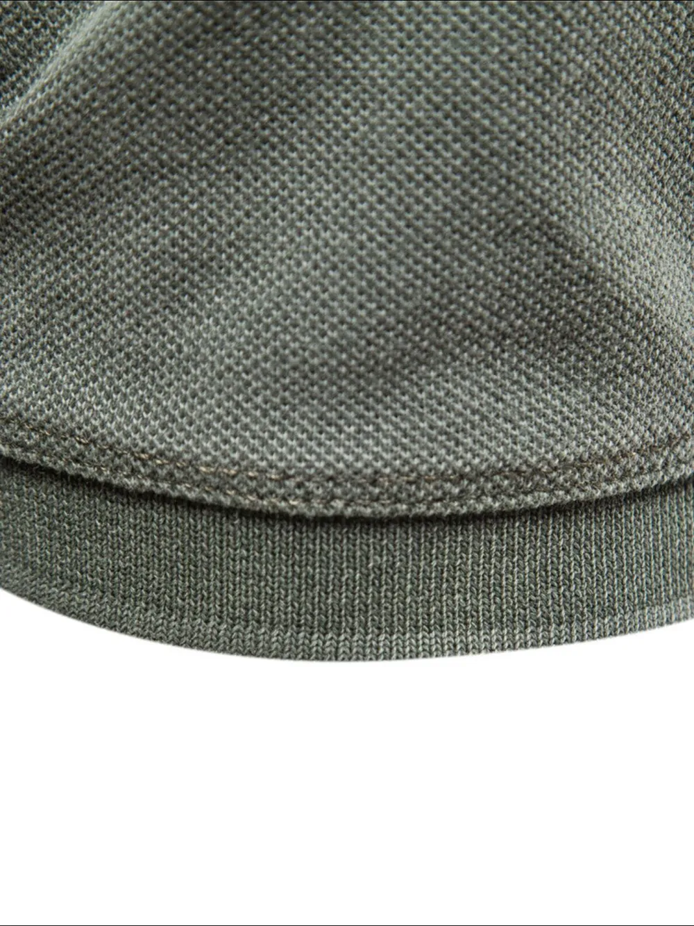 Men's Collared Neck Button Detail Short Sleeve Polo