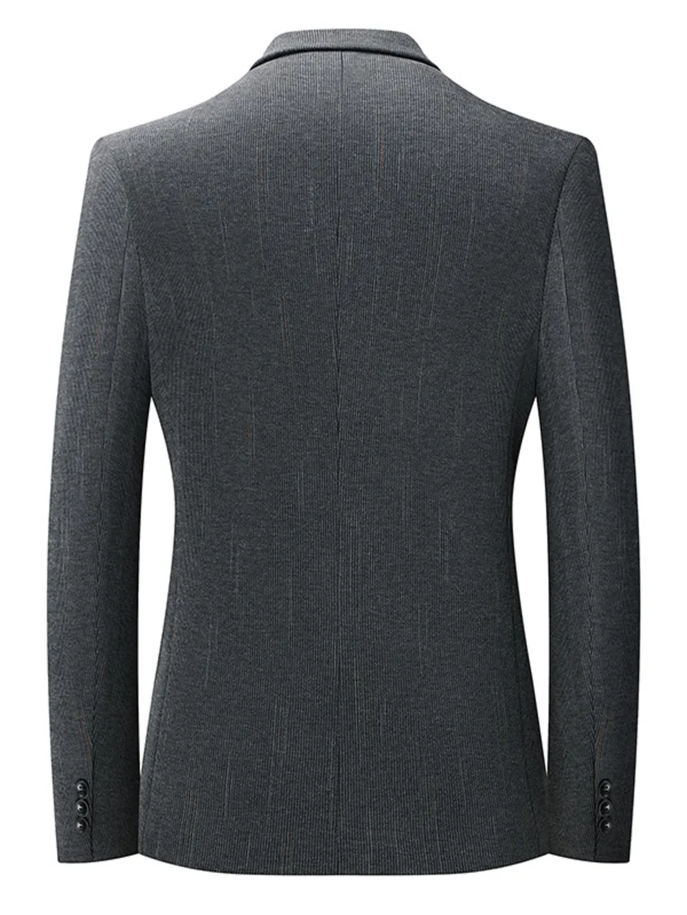 Men's Lapel Collar Long Sleeve Blazer