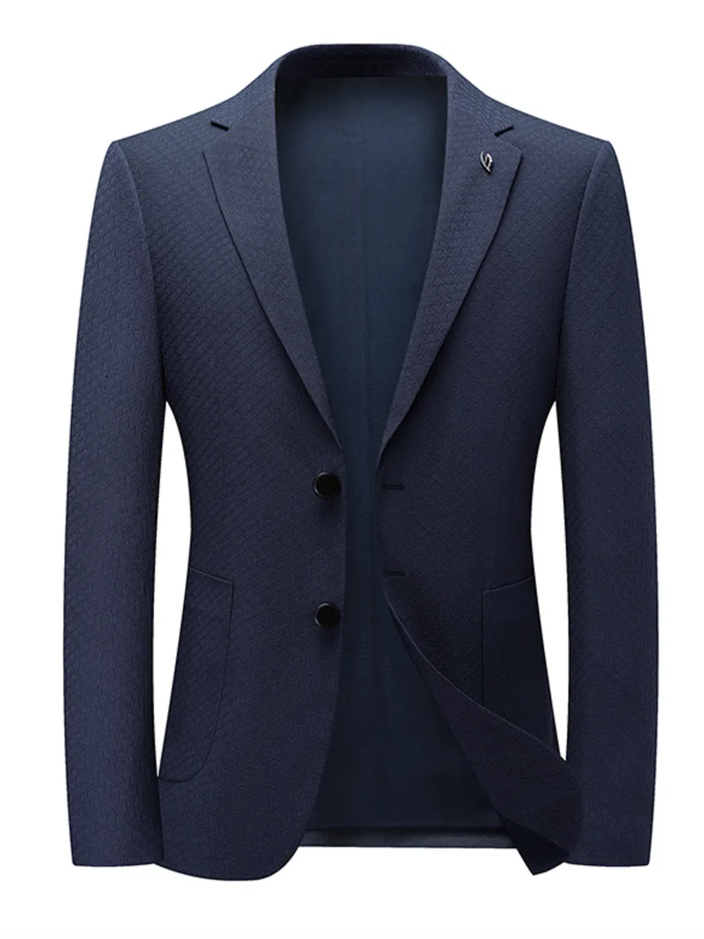 Men's Button Up Long Sleeve Blazer