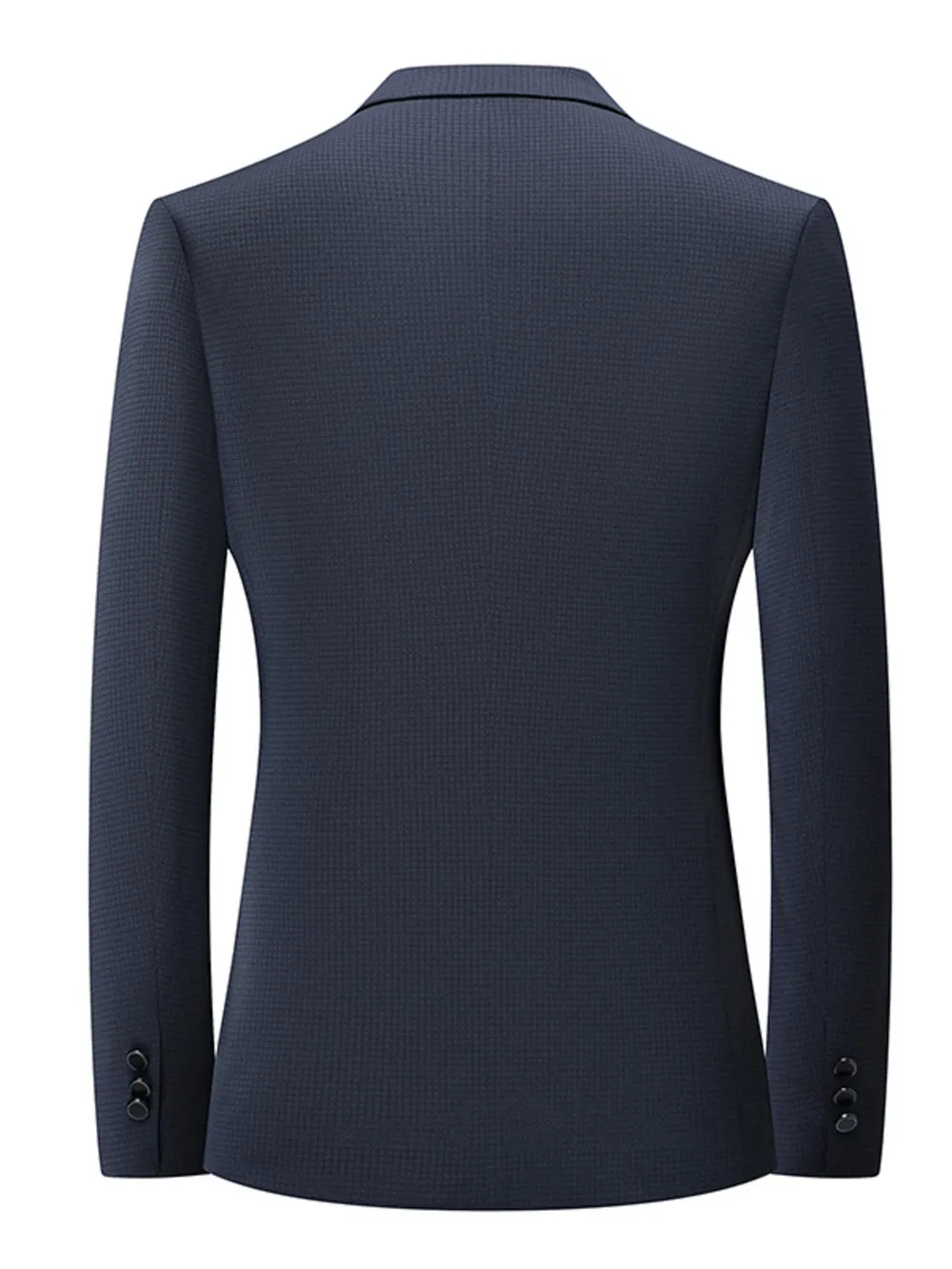 Men's Lapel Collar Long Sleeve Blazer