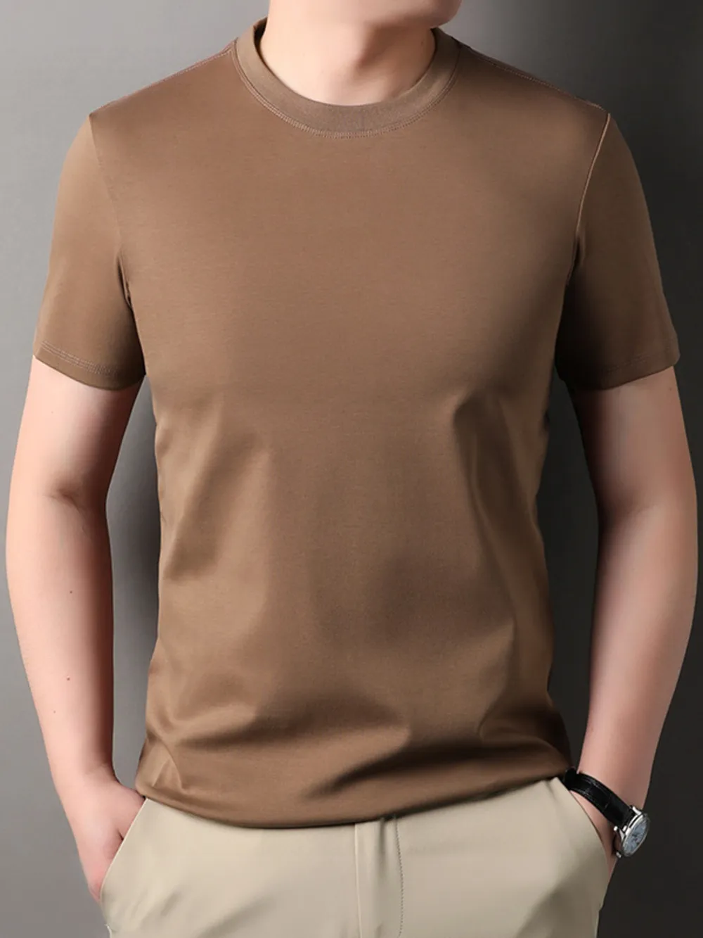 Men's Short Sleeve Crew Neck T-Shirt