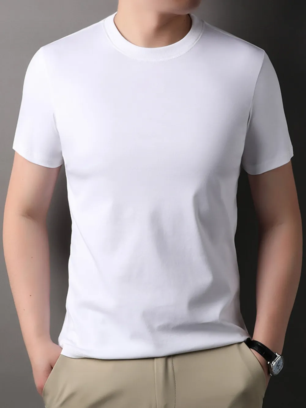 Men's Short Sleeve Crew Neck T-Shirt