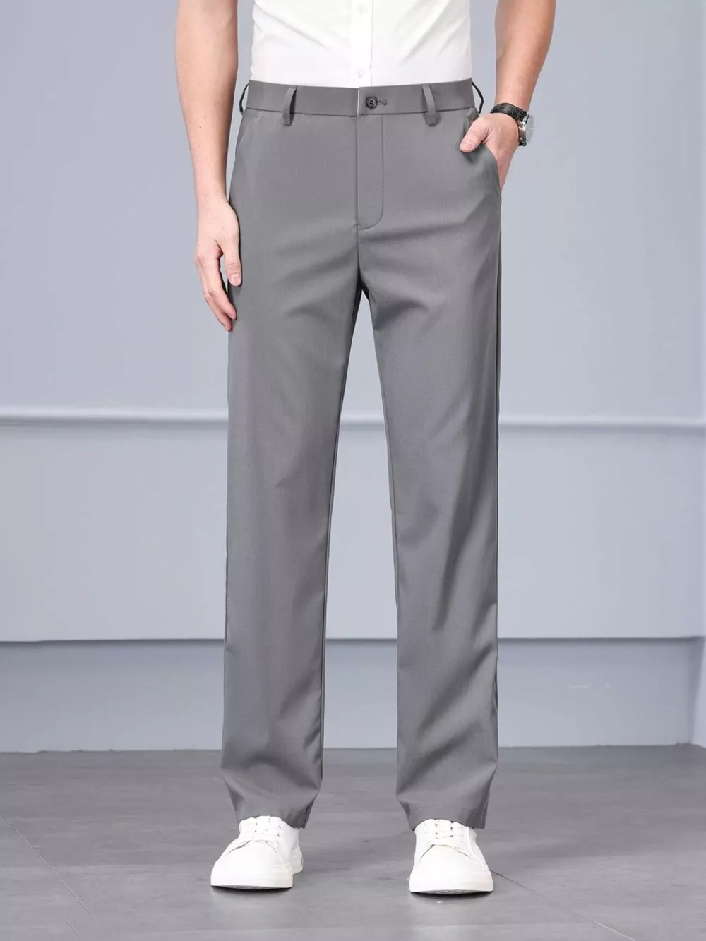 Men's Casual Straight Leg Pants