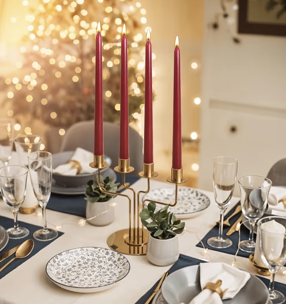 Velas Cónicas de 22 cm o 10"