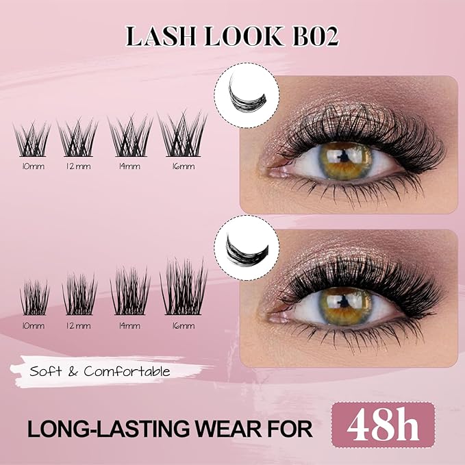 MilyBest Cluster Lash Kit