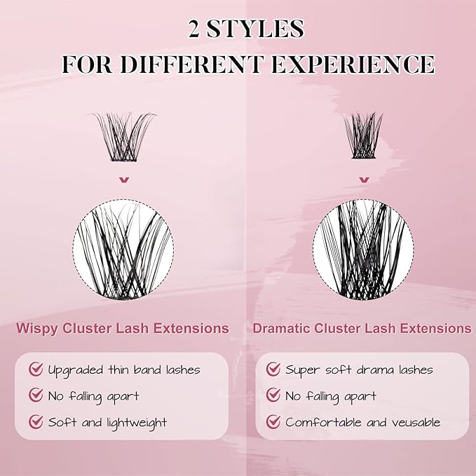 MilyBest Cluster Lash Kit
