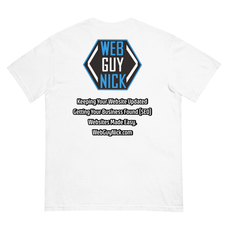 Web Guy Nick T-shirt