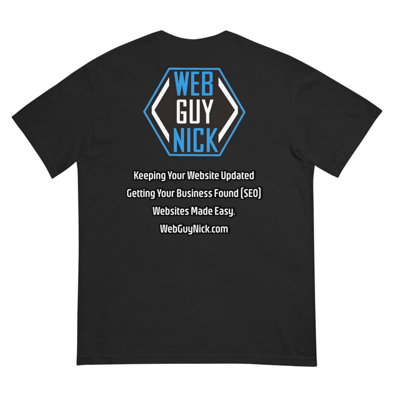 Web Guy Nick T-shirt