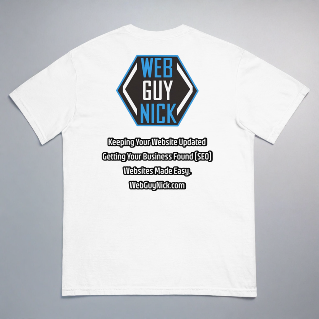 Web Guy Nick T-shirt
