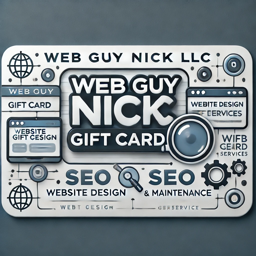 Web Guy Nick Gift Card