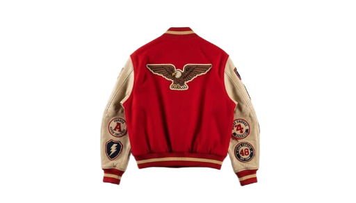 Custom Varsity Jacket Personalized Letterman, Embroidered School or Team Jacket