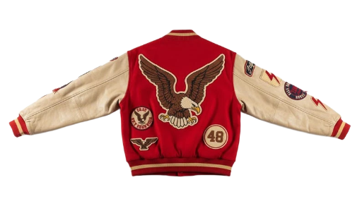 Custom Varsity Jacket Personalized Letterman, Embroidered School or Team Jacket