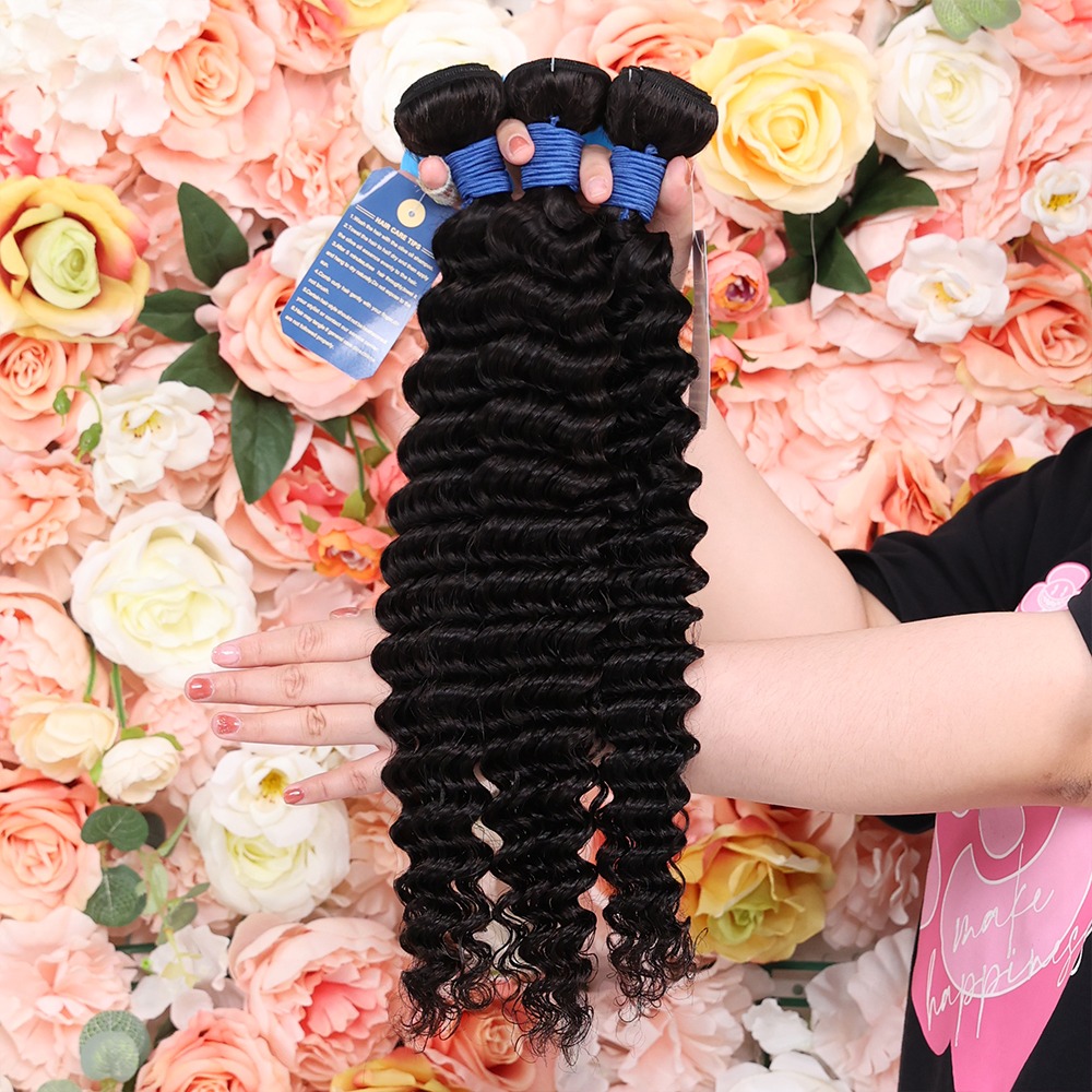 Deep Wave Human Hair Bundles