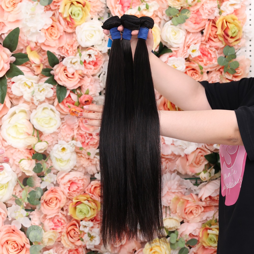 Straight Black Hair Extensions