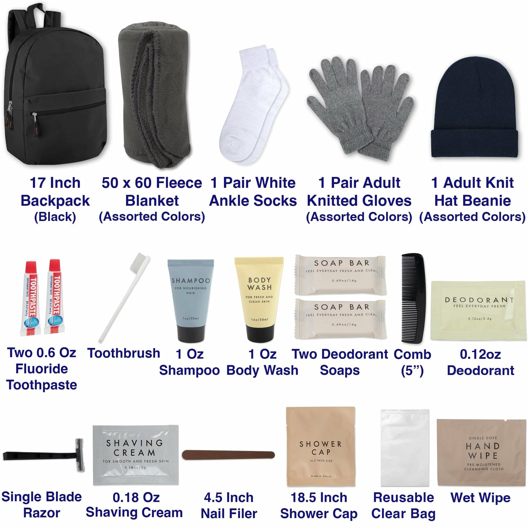 Essential Care Backpack Kit