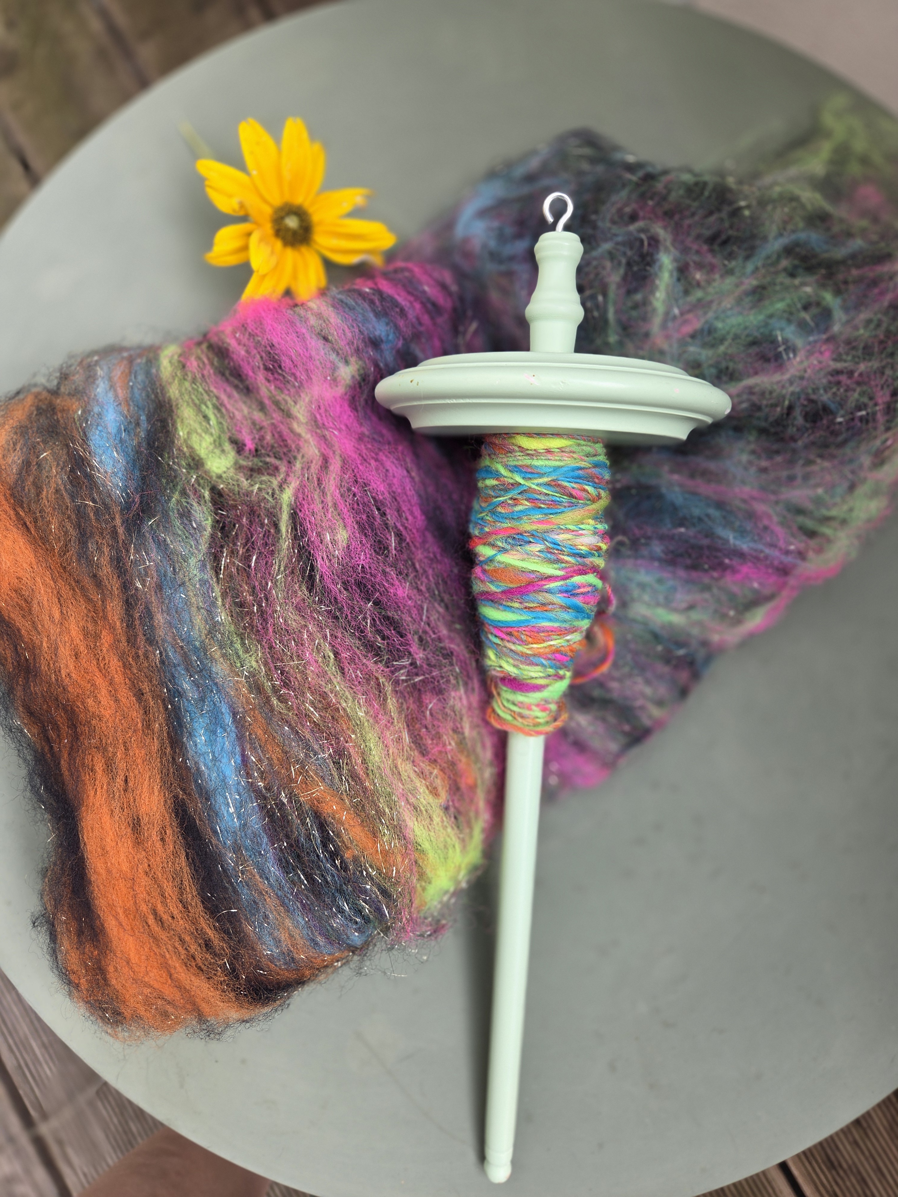 Spinnen mit der Handspindel