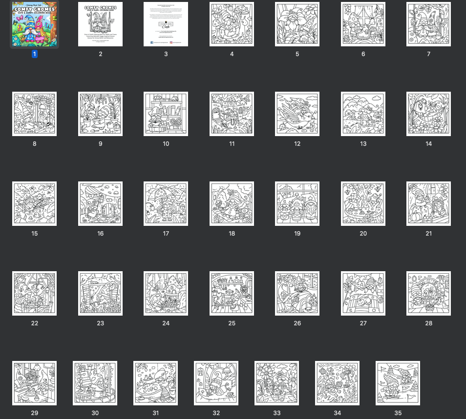 Libro Para colorear Duendes