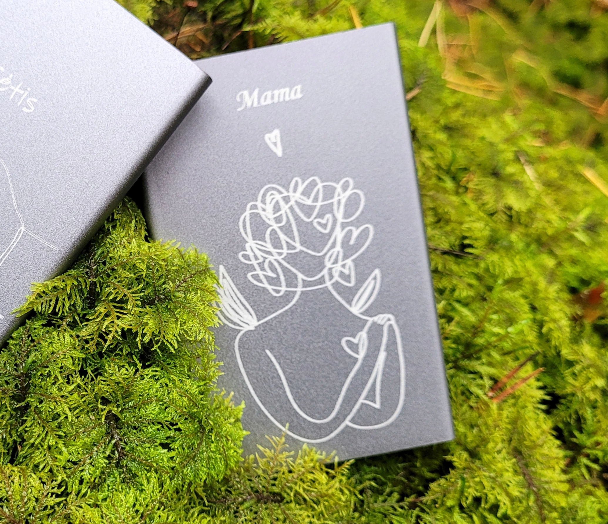 Metalinis kortelių dėklas