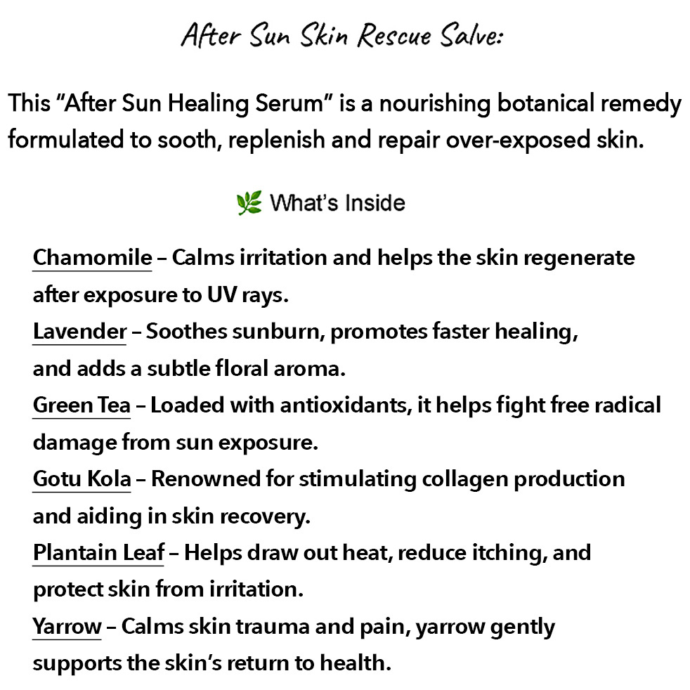 After Sun Healing Salve