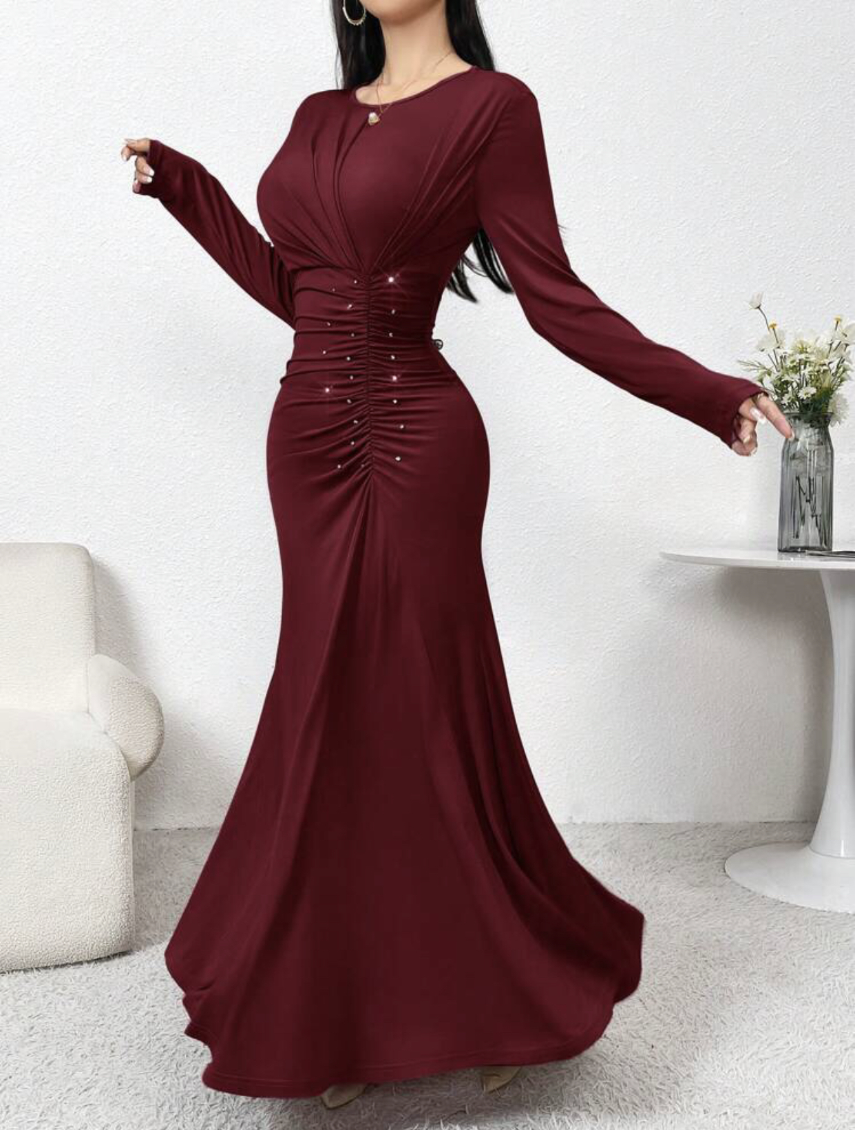 Modelyn Long Solid Color