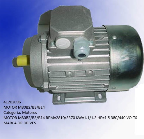 Electric Motor M8082/B3/B14
