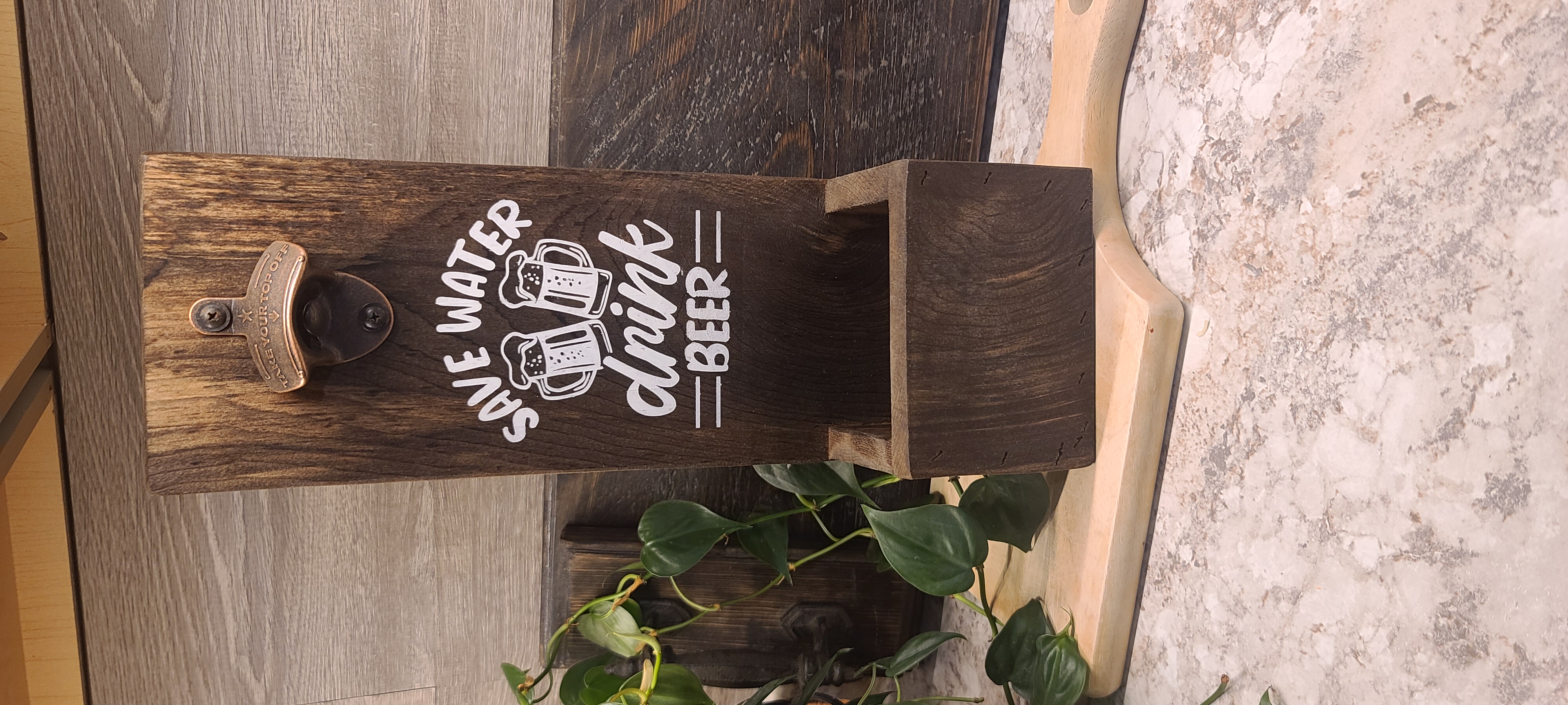 Wall Mounted Beer Bottle Opener