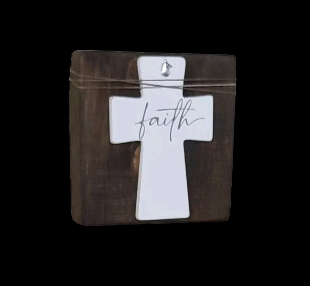 Faith Wooden Wall Plaque
