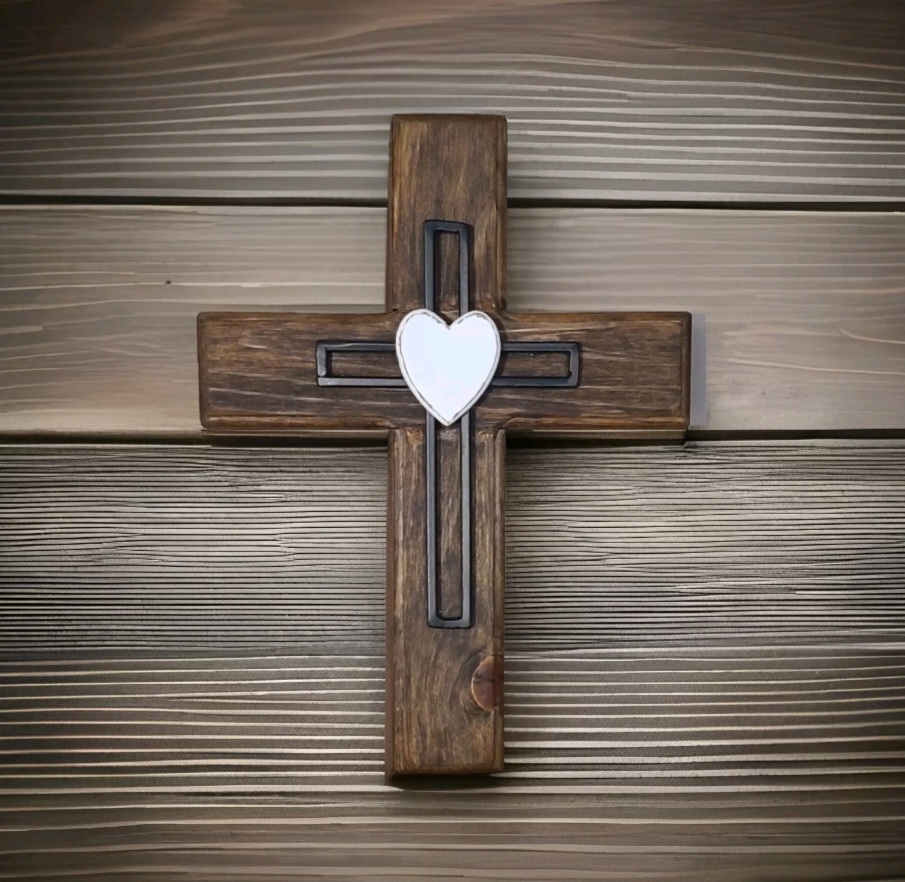 Wooden Cross Wall Decor