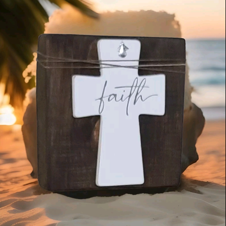 Faith Wooden Wall Plaque