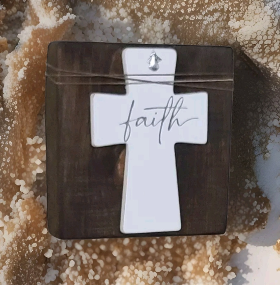 Faith Wooden Wall Plaque
