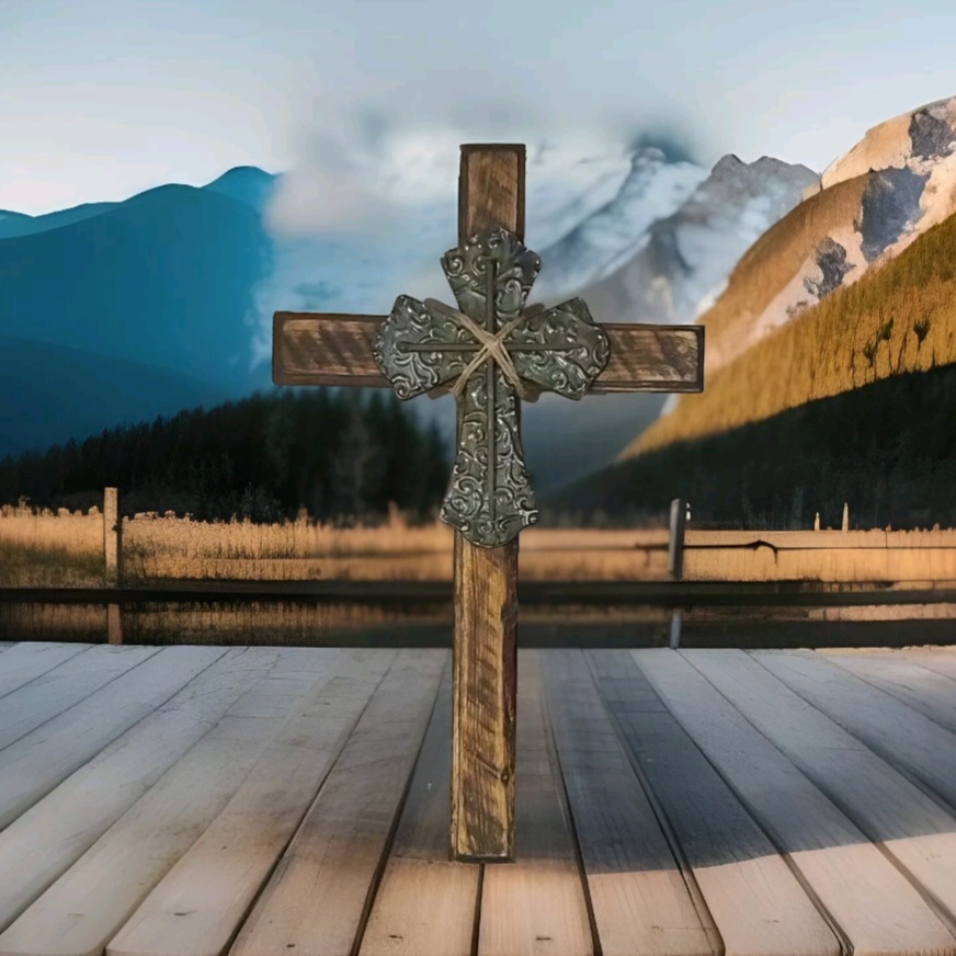 Decorative Wooden Wall Cross