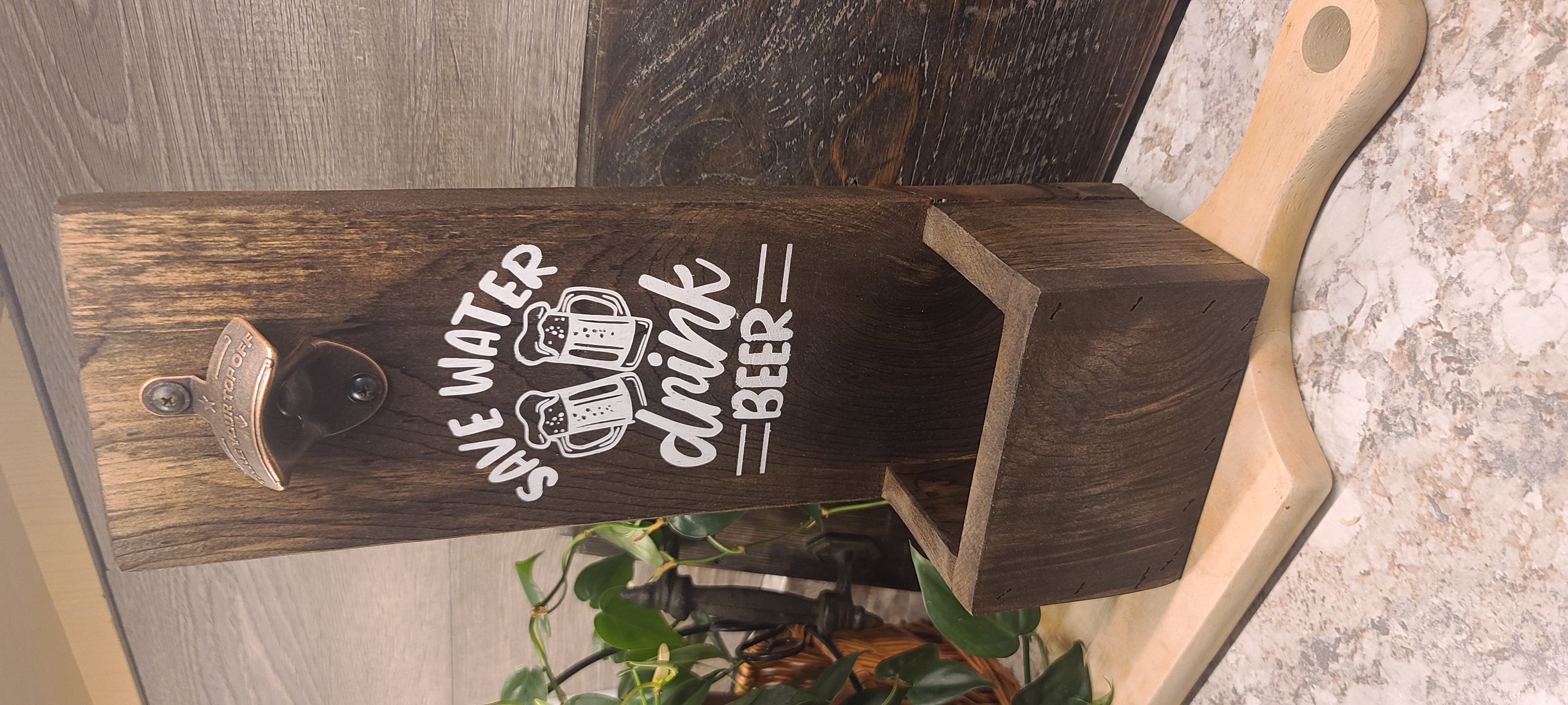 Wall Mounted Beer Bottle Opener