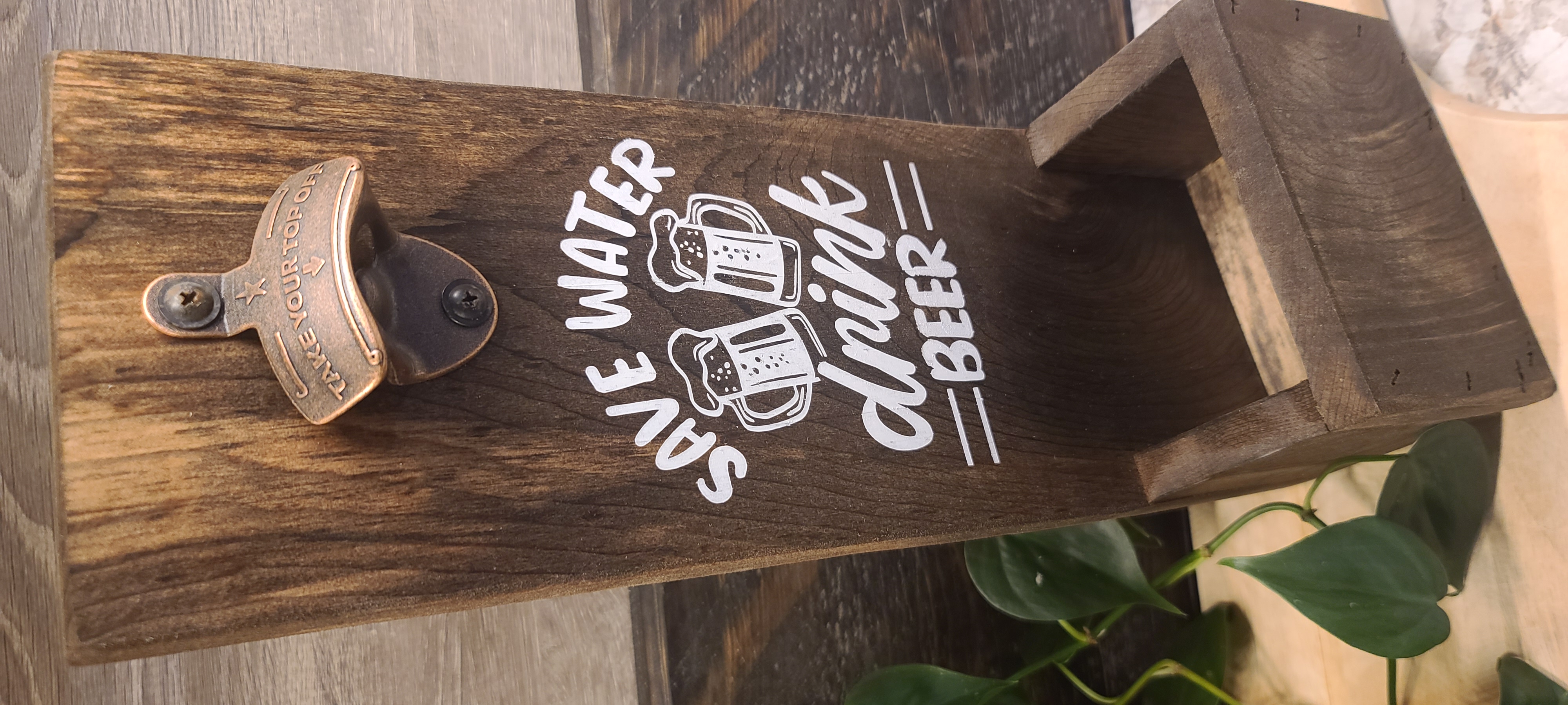 Wall Mounted Beer Bottle Opener