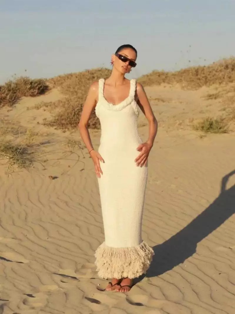 Elegant Beach Maxi Dress