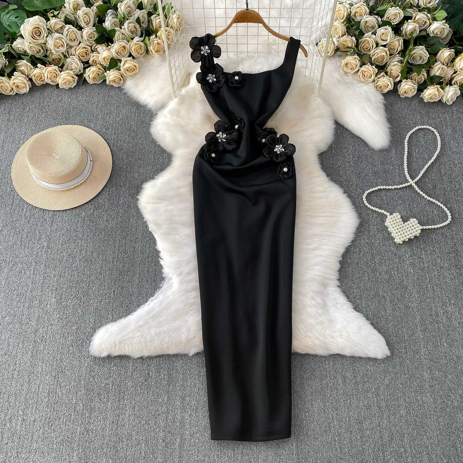 Floral Elegant  Evening Dress