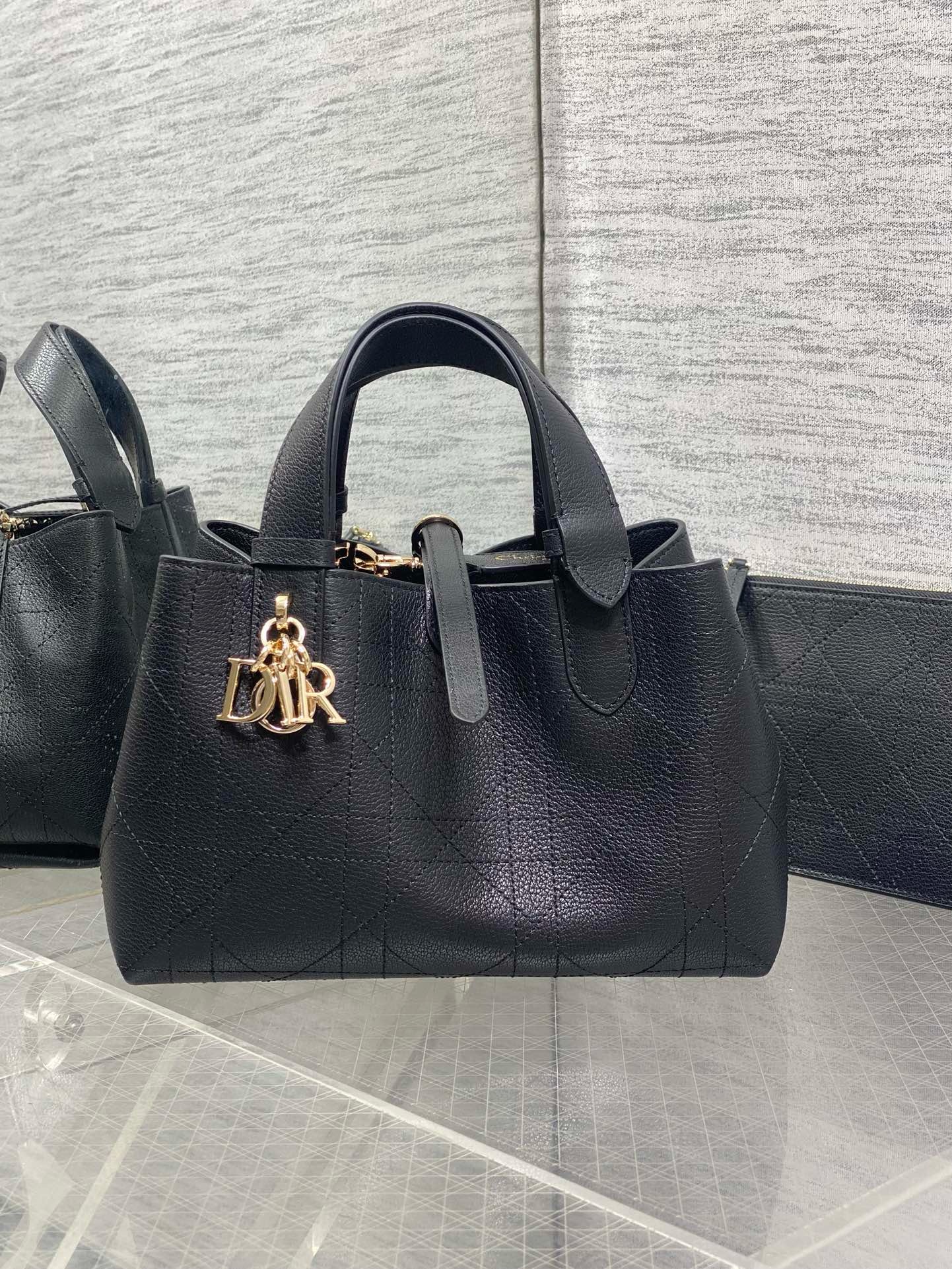 Dior Black Leather Handbag