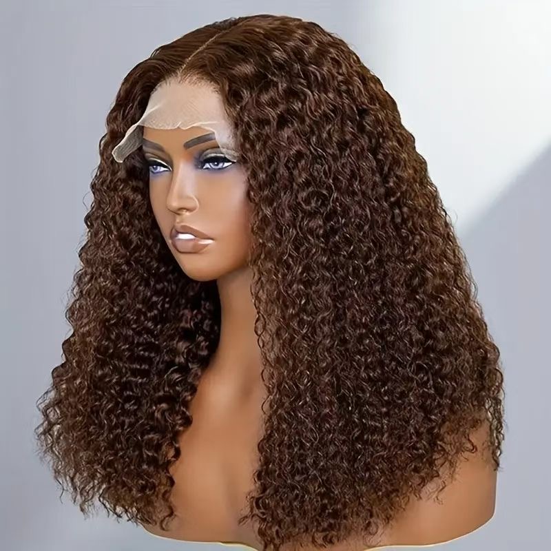 Curly Brown Wig