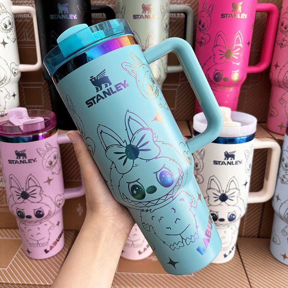 Stanley Tumbler Cup with Cute Labubu Design
