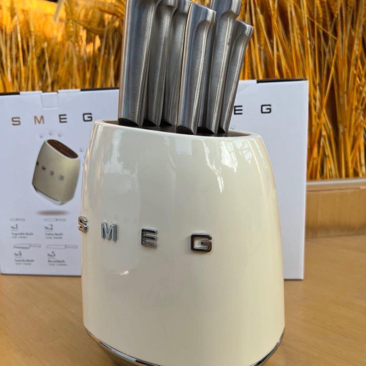 SMEG Knife Block Set