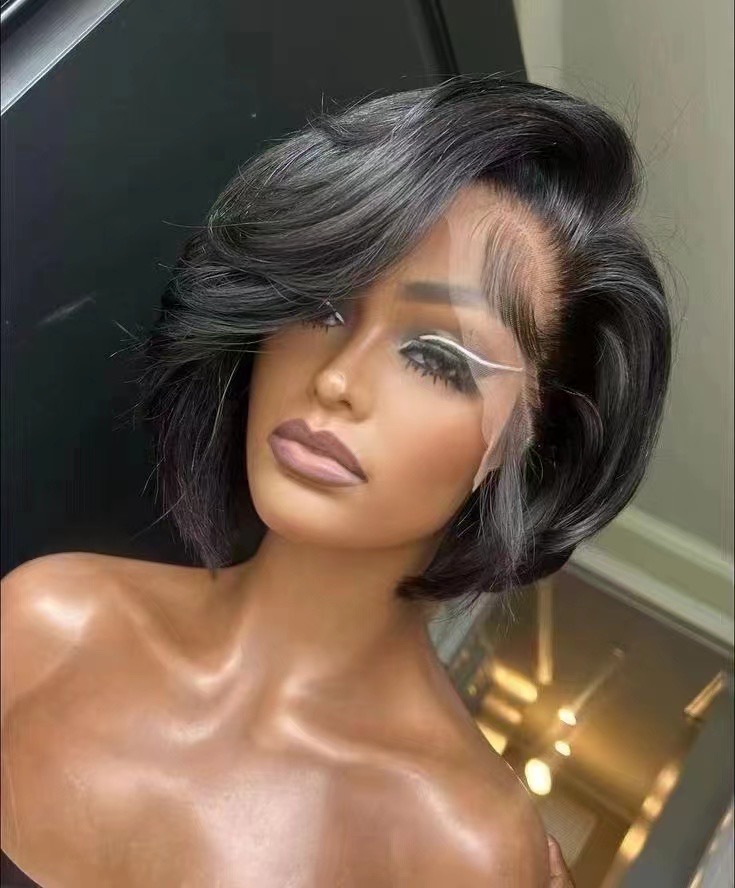 Short Black Bob Wig